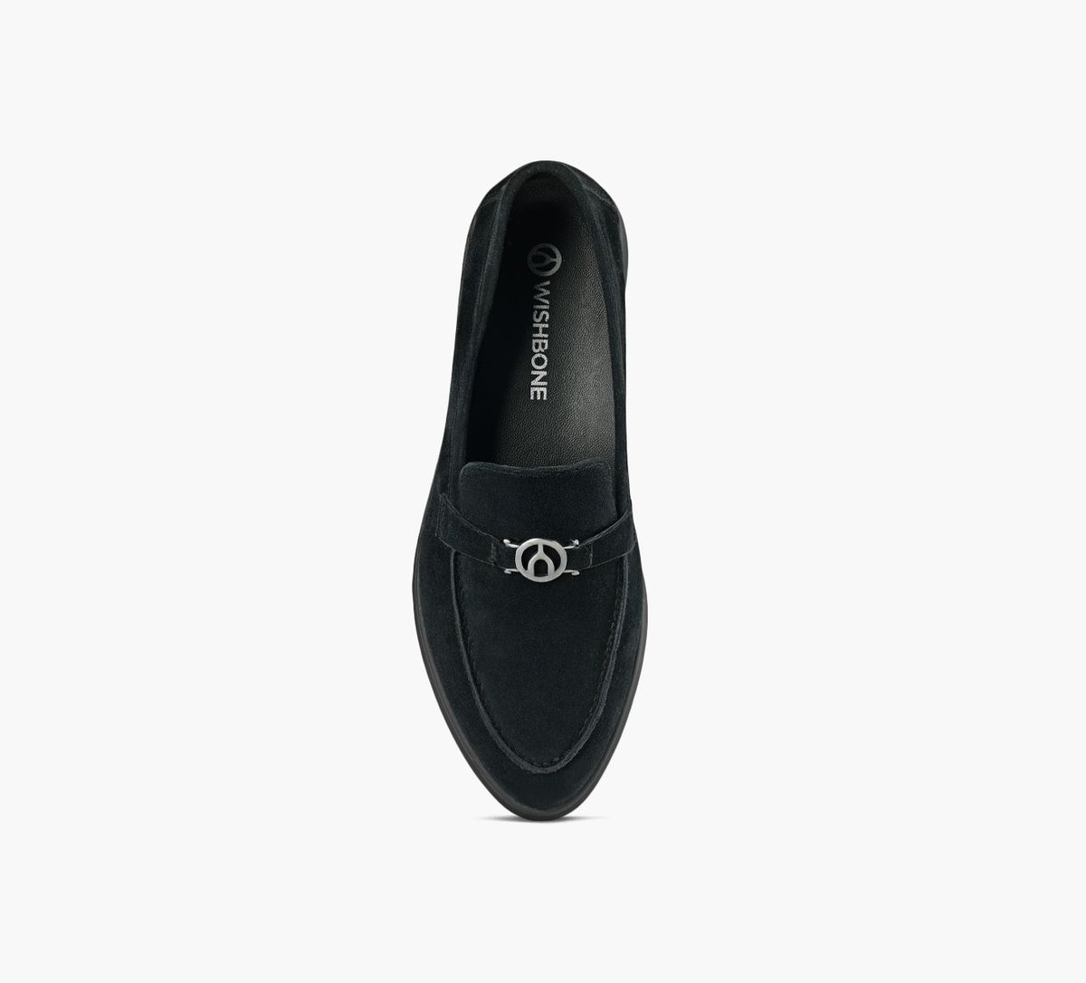 WISHBONE LUCYLOAFER in BLACK view 1c