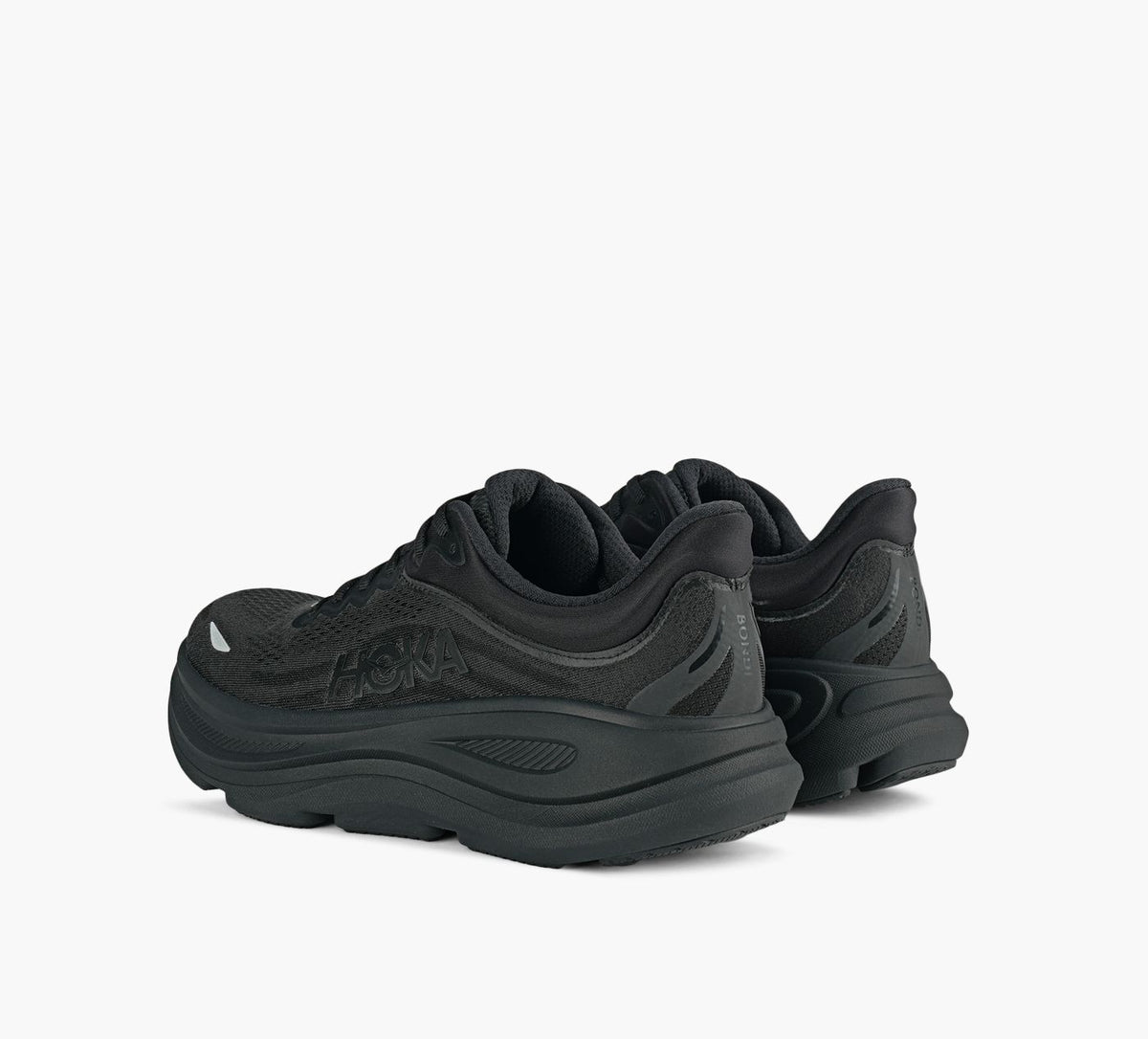 HOKA BONDI9 en NOIR vue 3