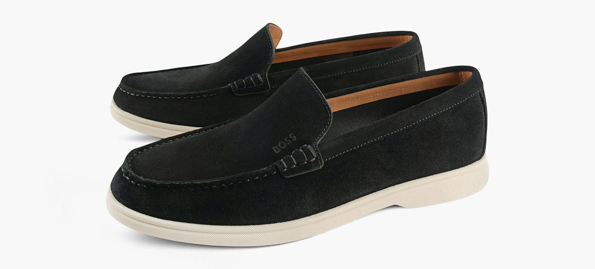 BOSS SIENNELOAFER in BLACK view 4