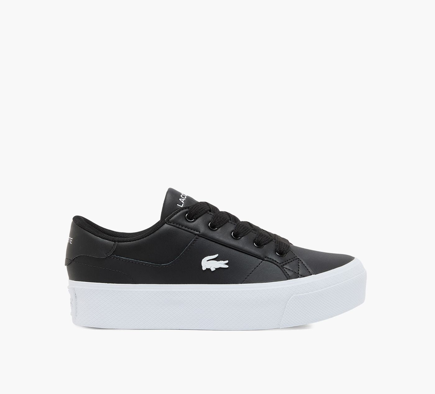 LACOSTE ZIANEPLATFORM in BLACK