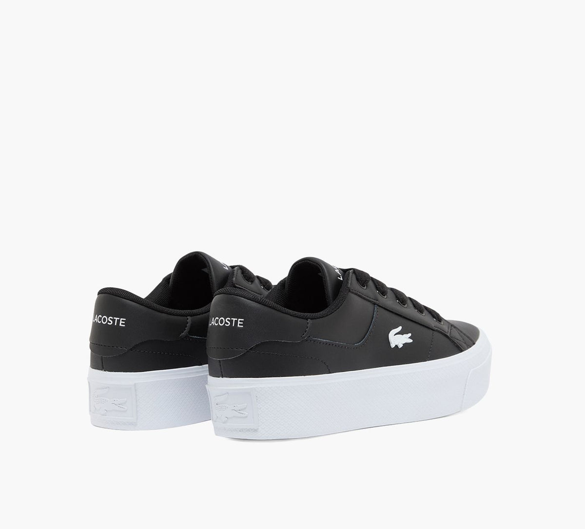 LACOSTE ZIANEPLATFORM in BLACK view 3