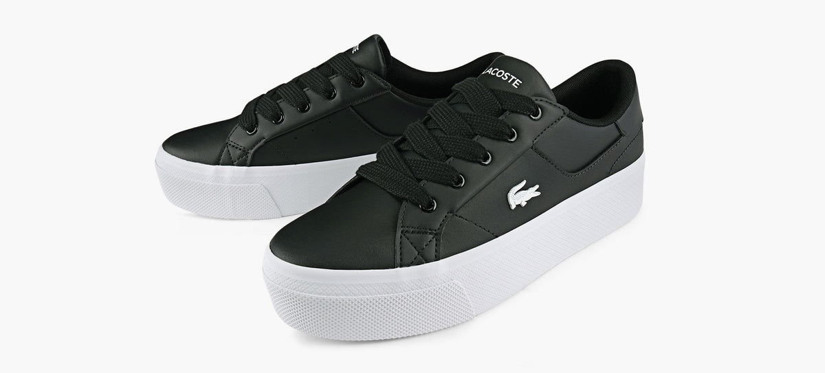 LACOSTE ZIANEPLATFORM in BLACK view 4