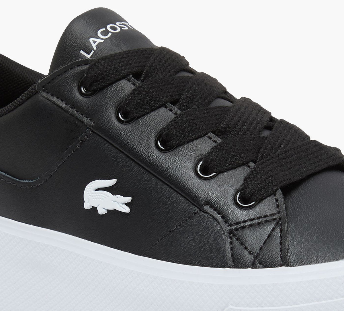 LACOSTE ZIANEPLATFORM in BLACK view 7