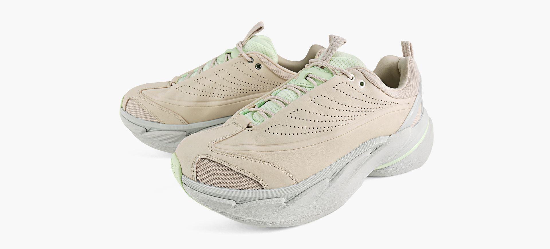 HOKA ELEVONX en BEIGE vue 4