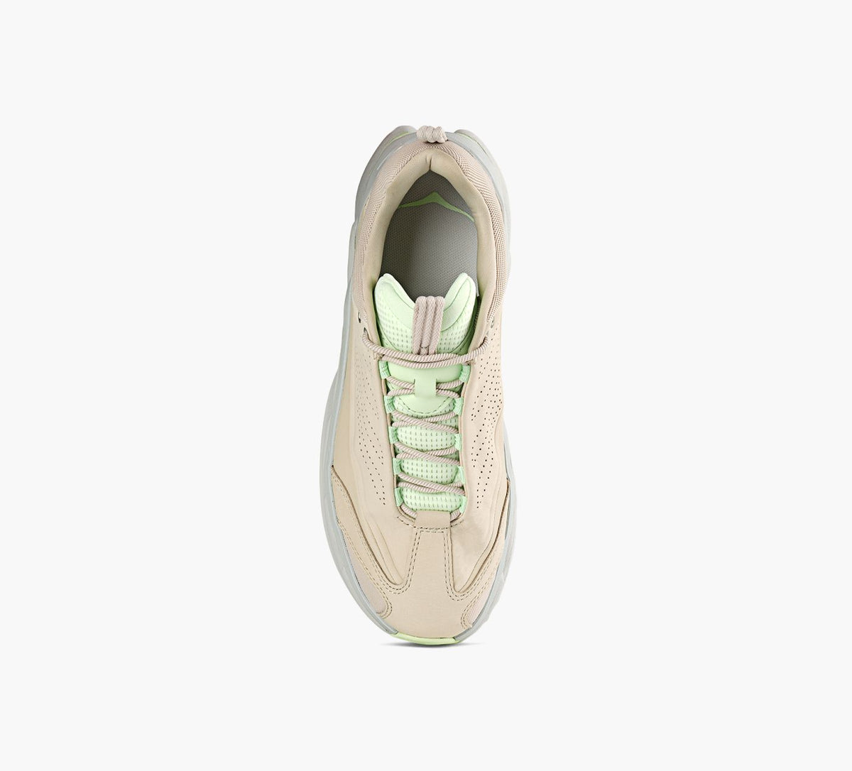 HOKA ELEVONX en BEIGE vue 1c