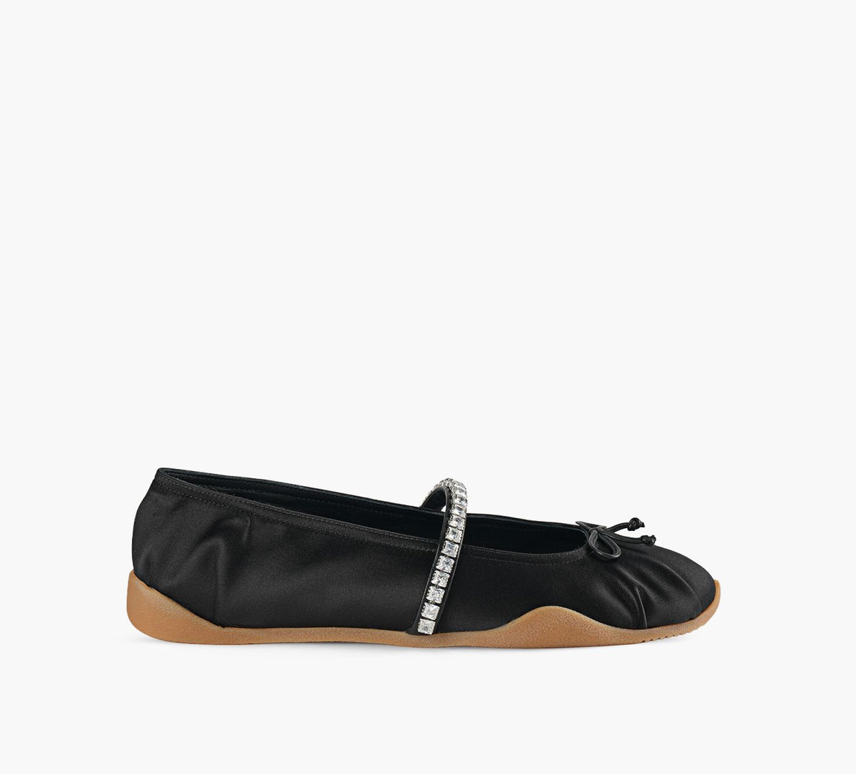 GIUSEPPE ZANOTTI GZTOPBALLETSTRASS in BLACK