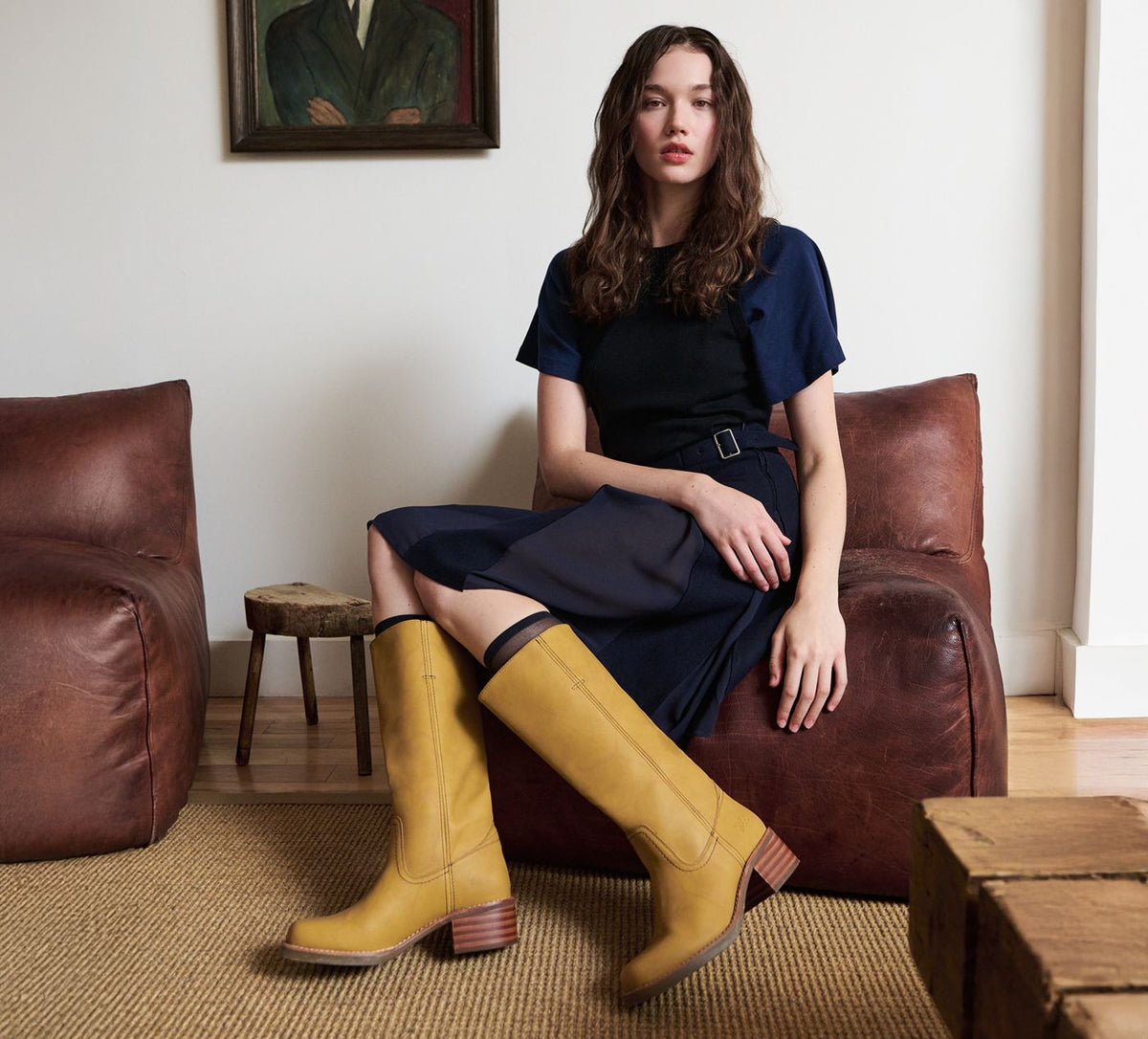 FRYE & CO. MIRANDA14 en BEIGE vue 1a