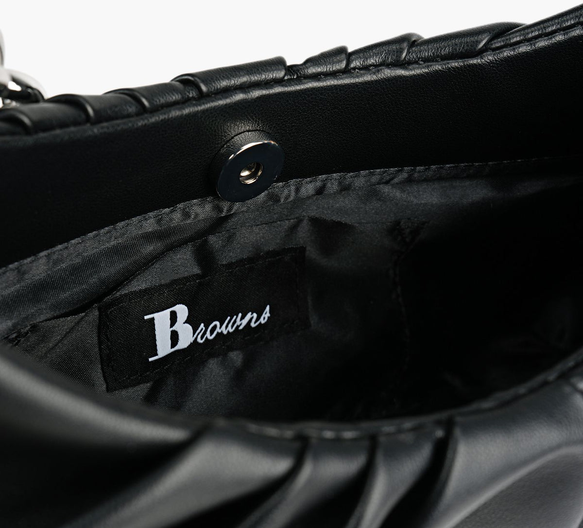 BROWNS SEASHELL in BLACK view 4