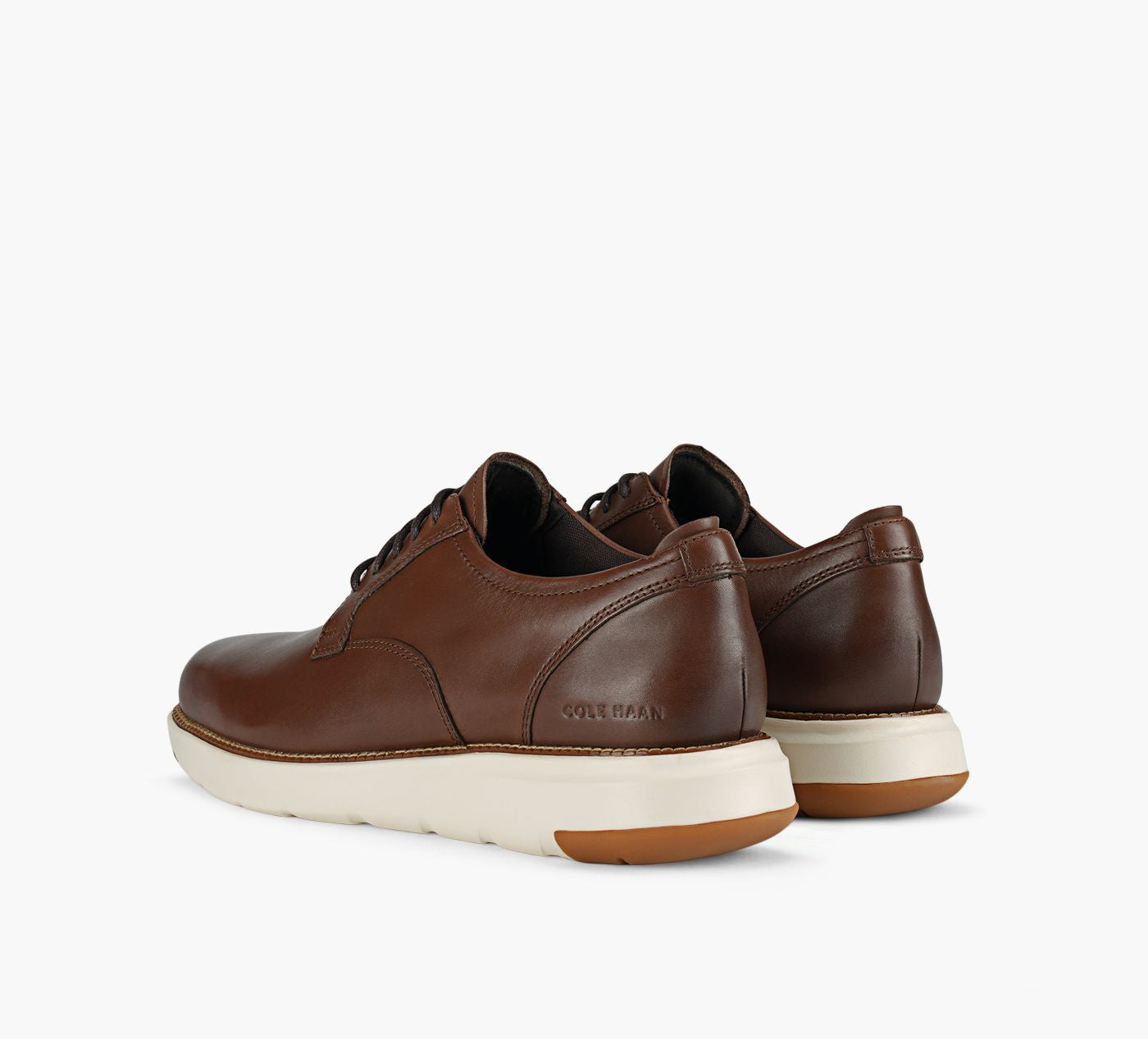 COLE HAAN CHAUSSUREOXFORDGRANDATLANTIC en BRUN vue 3