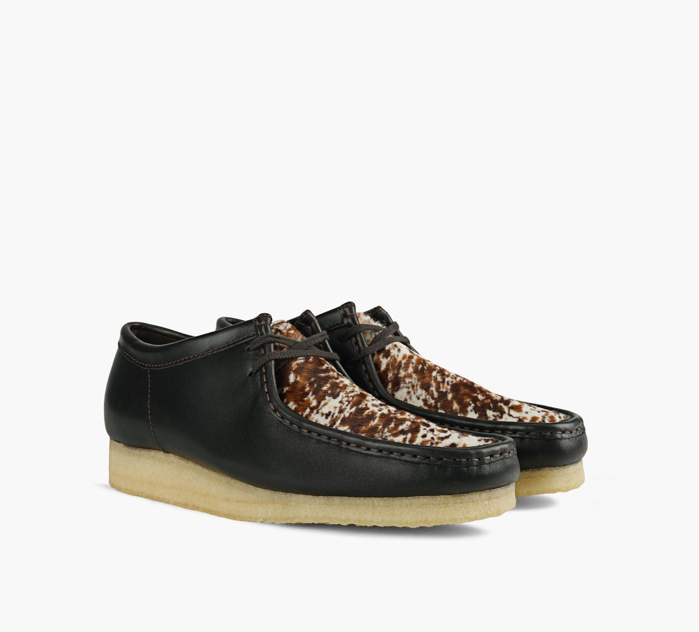 CLARKS ORIGINALS WALLABEE en NOIR vue 2