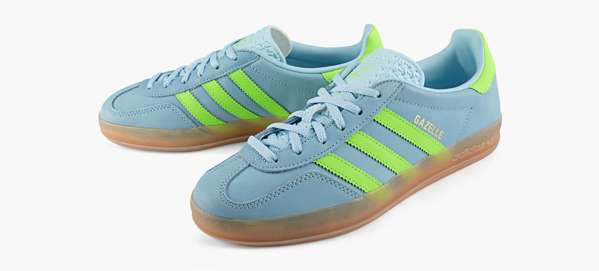 ADIDAS GAZELLEINDOOR in BLUE view 4hero
