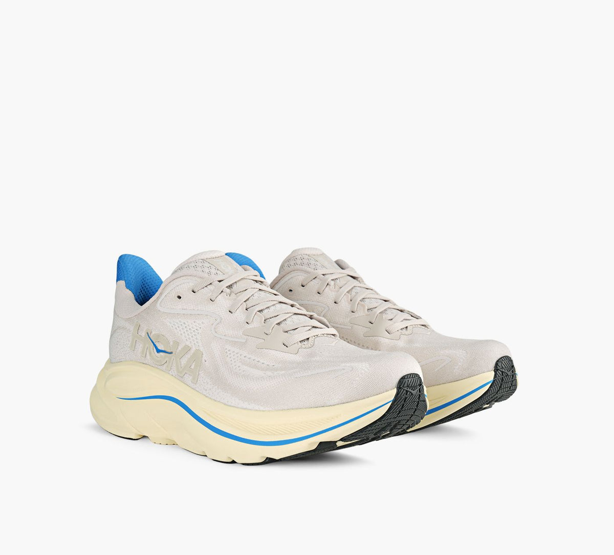 HOKA CLIFTON10 en GRIS vue 2