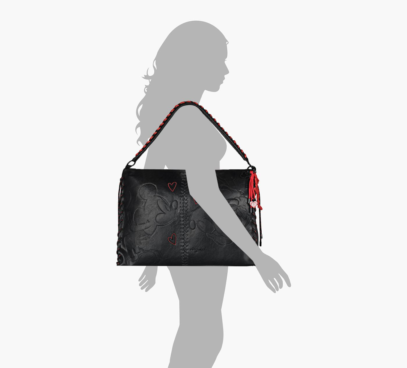 DESIGUAL LEIRIA en NOIR vue 1c