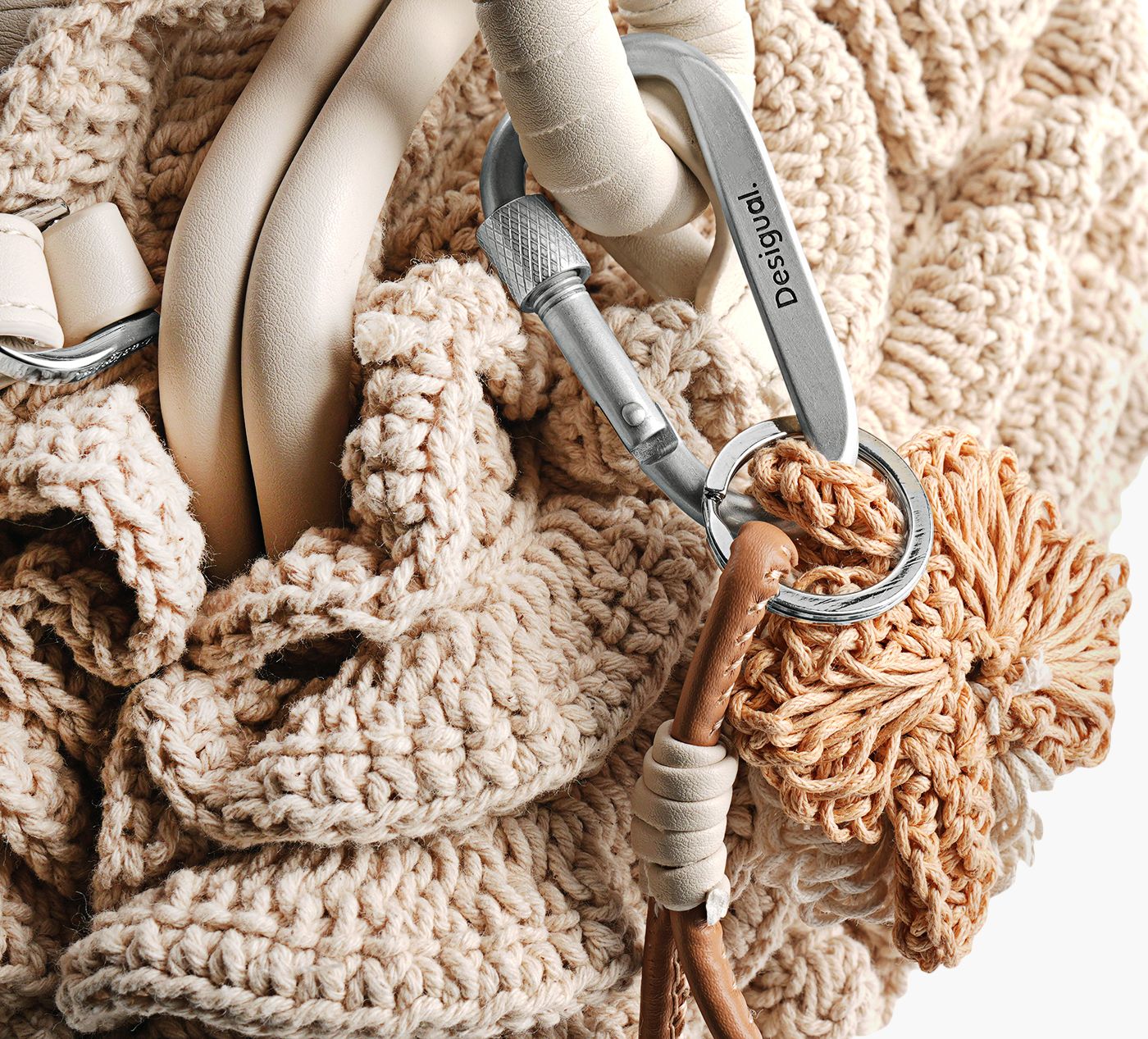 DESIGUAL MINIECRU in BEIGE view 3
