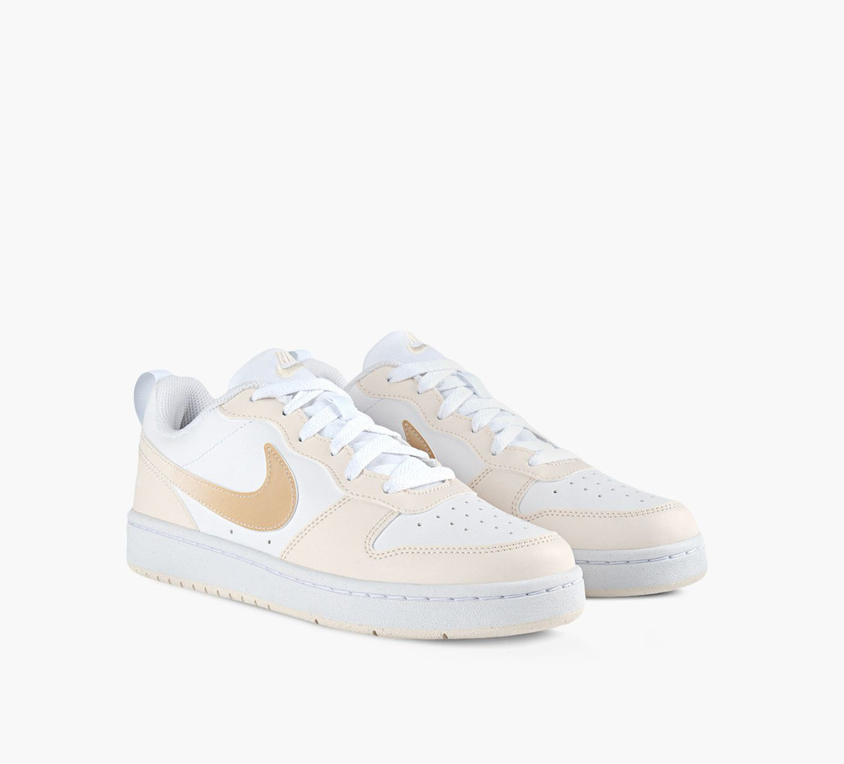 NIKE BASKETCOURTBOROUGHLOWBBALL en BLANC vue 2