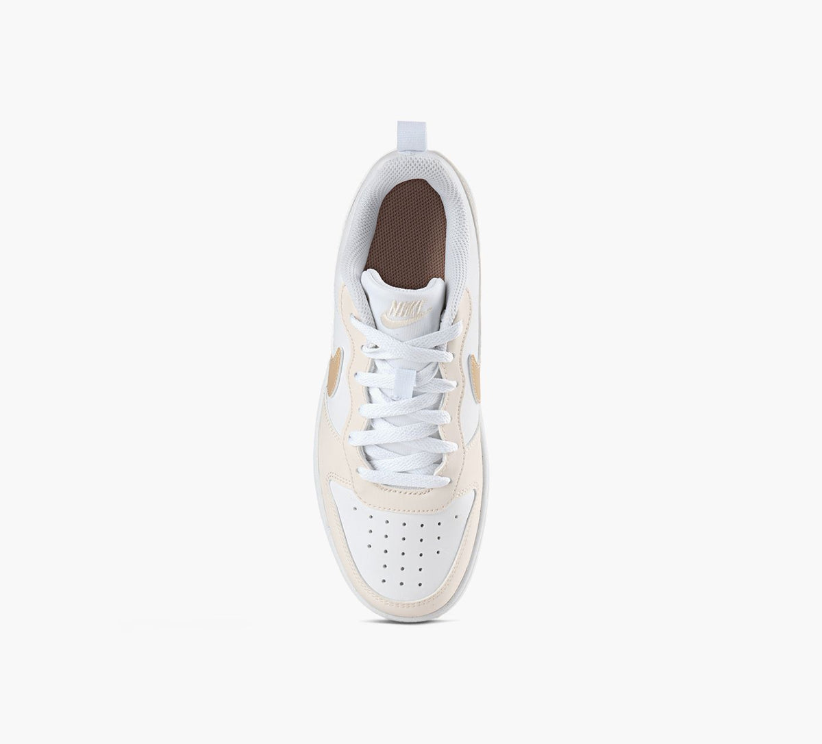NIKE BASKETCOURTBOROUGHLOWBBALL en BLANC vue 1c