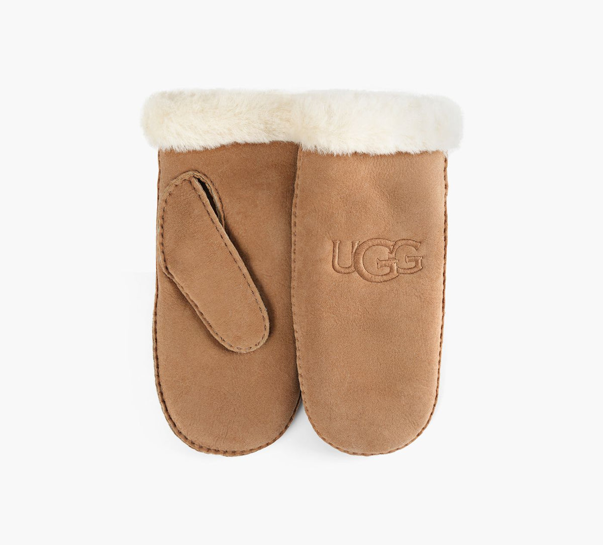 UGG MITAINEBRODEENPEAUDEMOUTON en TAN