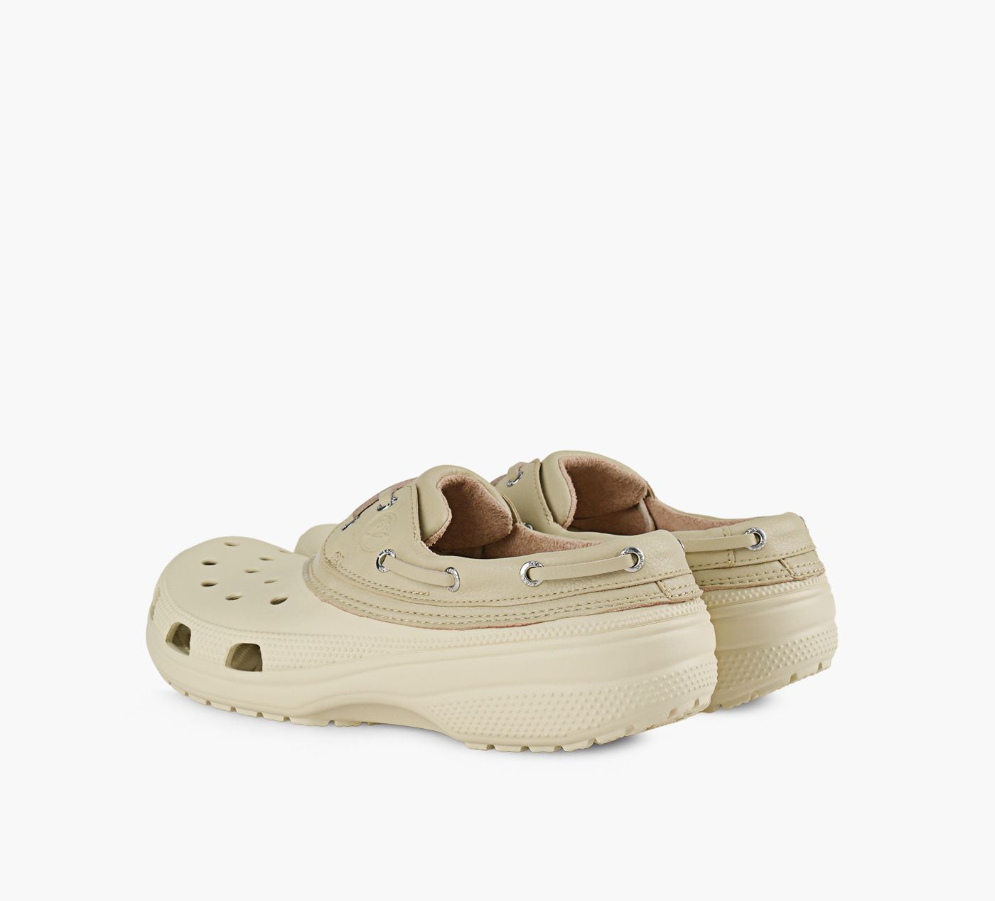 CROCS CLASSICBOATSHOE in BEIGE view 3