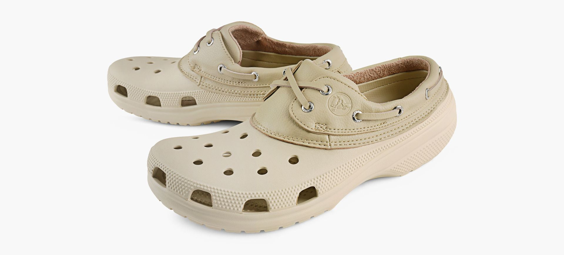 CROCS CLASSICBOATSHOE in BEIGE view 4
