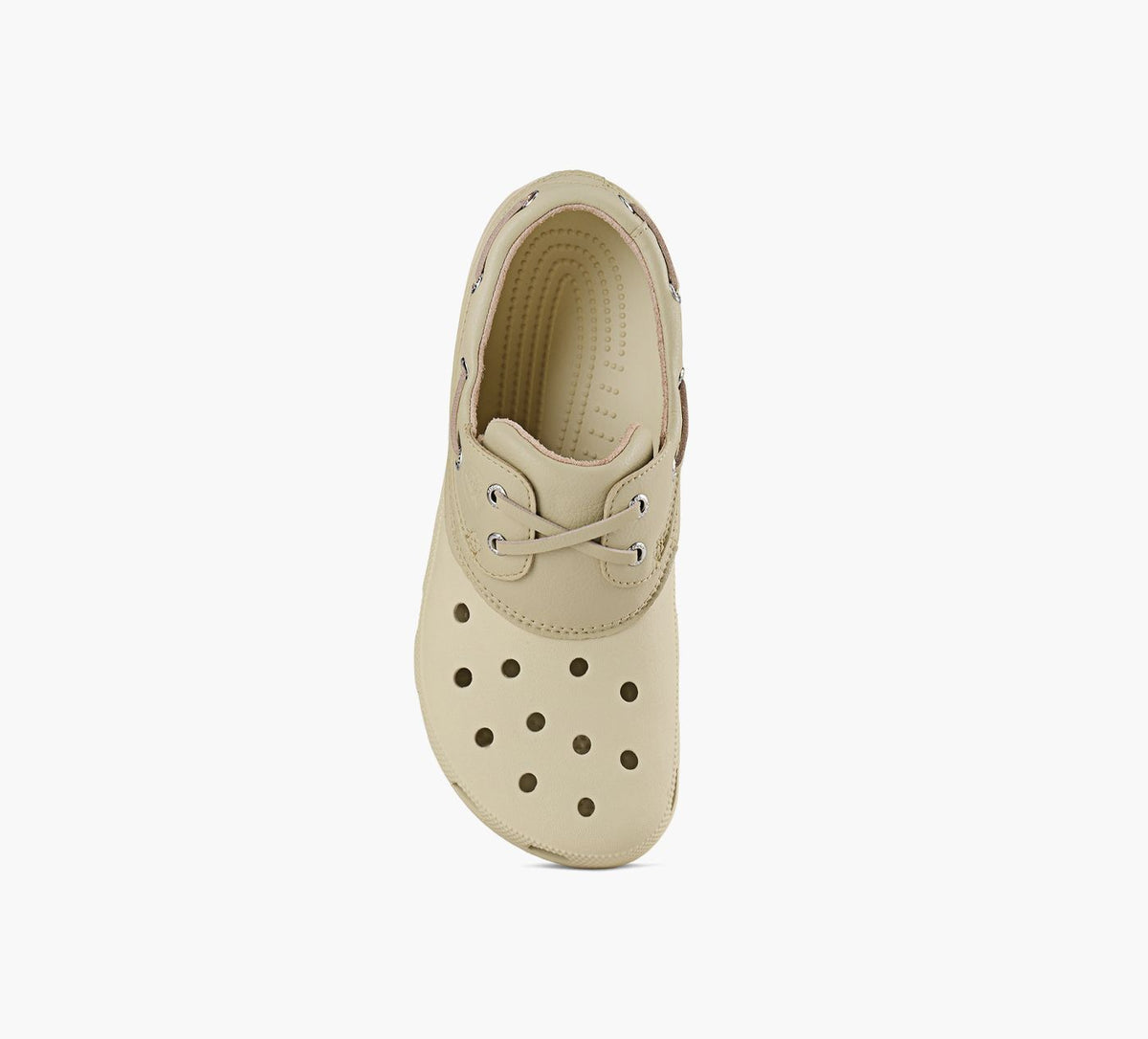 CROCS CLASSICBOATSHOE in BEIGE view 1c
