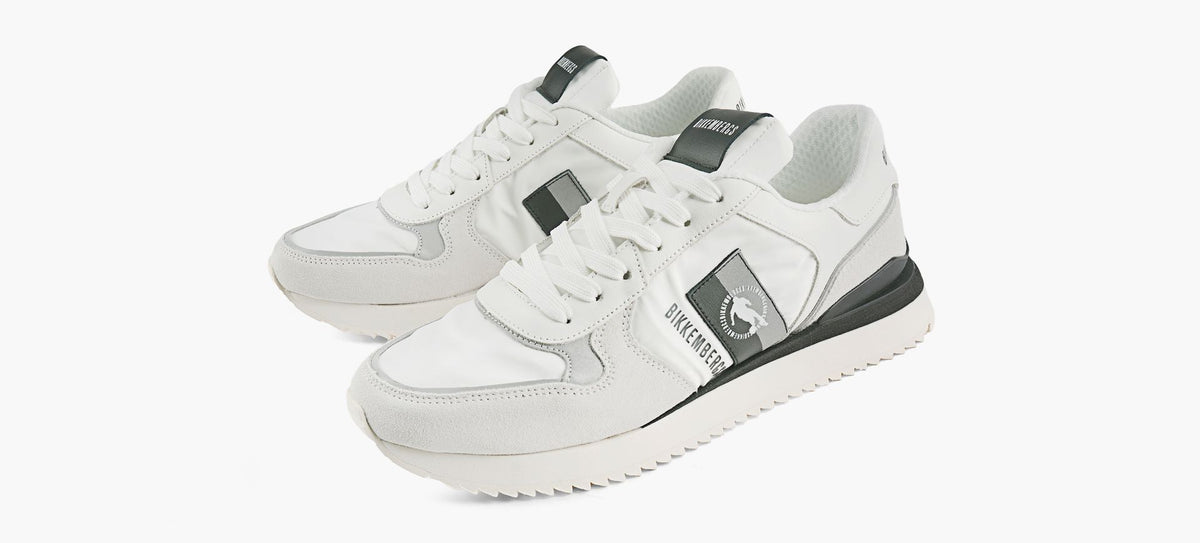 BIKKEMBERGS PUYOLM en BLANC vue 4