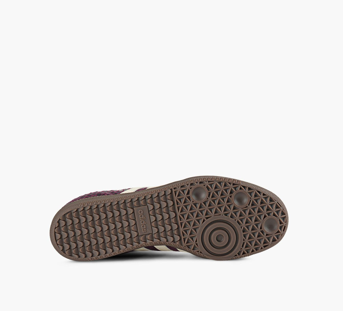 ADIDAS SAMBAOG in BURGUNDY view 6