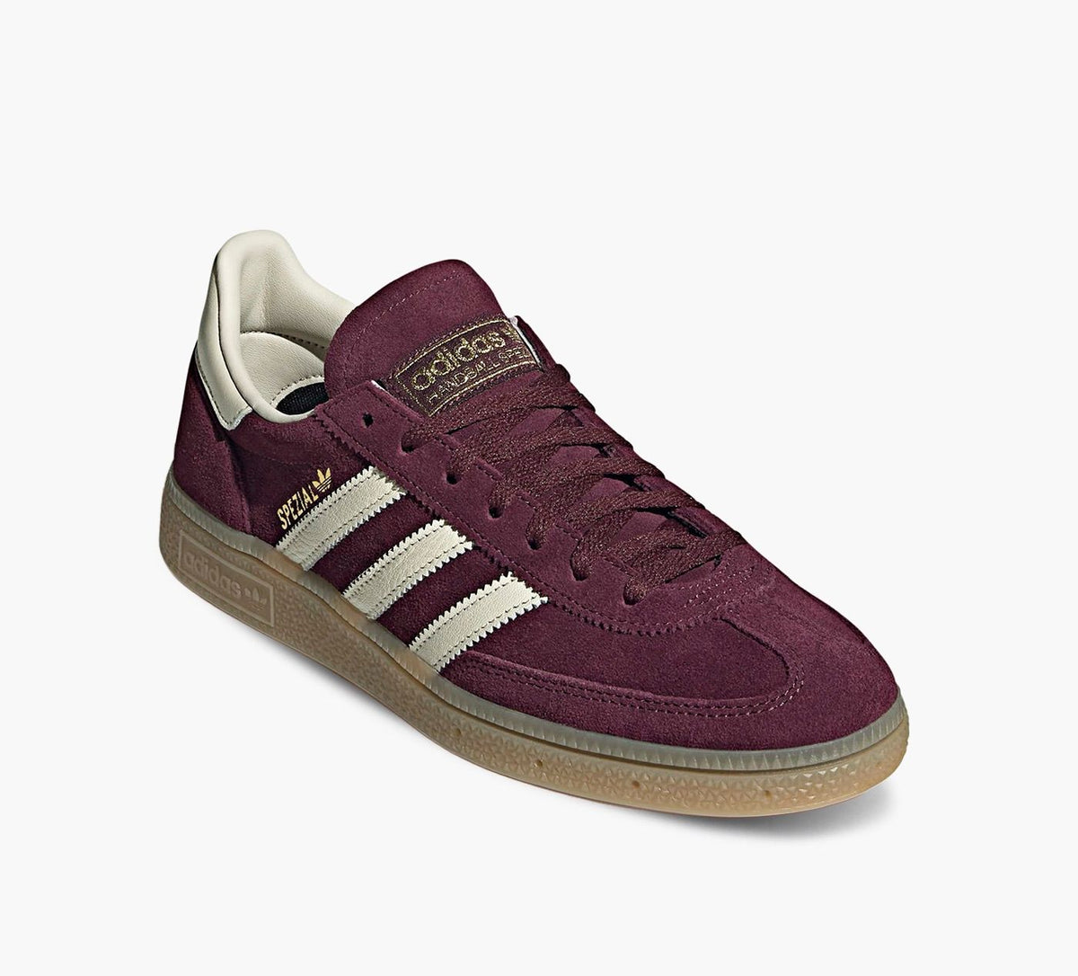 ADIDAS HANDBALLSPEZIAL in BURGUNDY view 2