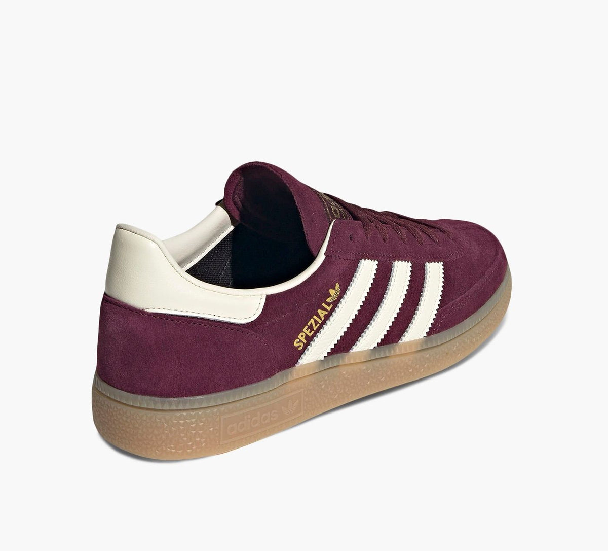 ADIDAS HANDBALLSPEZIAL in BURGUNDY view 3