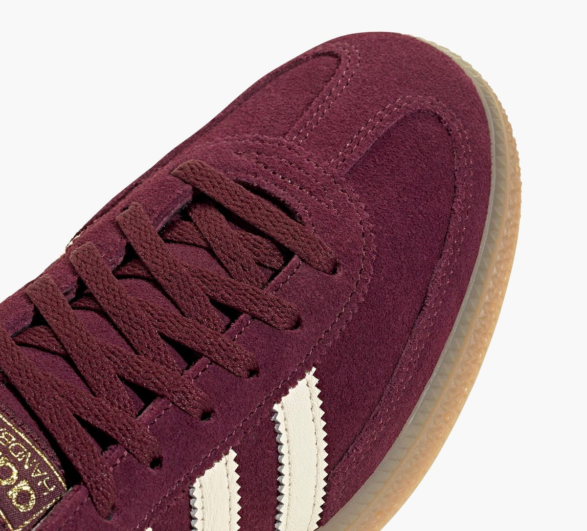 ADIDAS HANDBALLSPEZIAL in BURGUNDY view 8