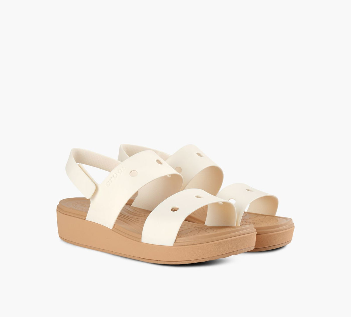 CROCS BROOKLYNN in BEIGE view 2