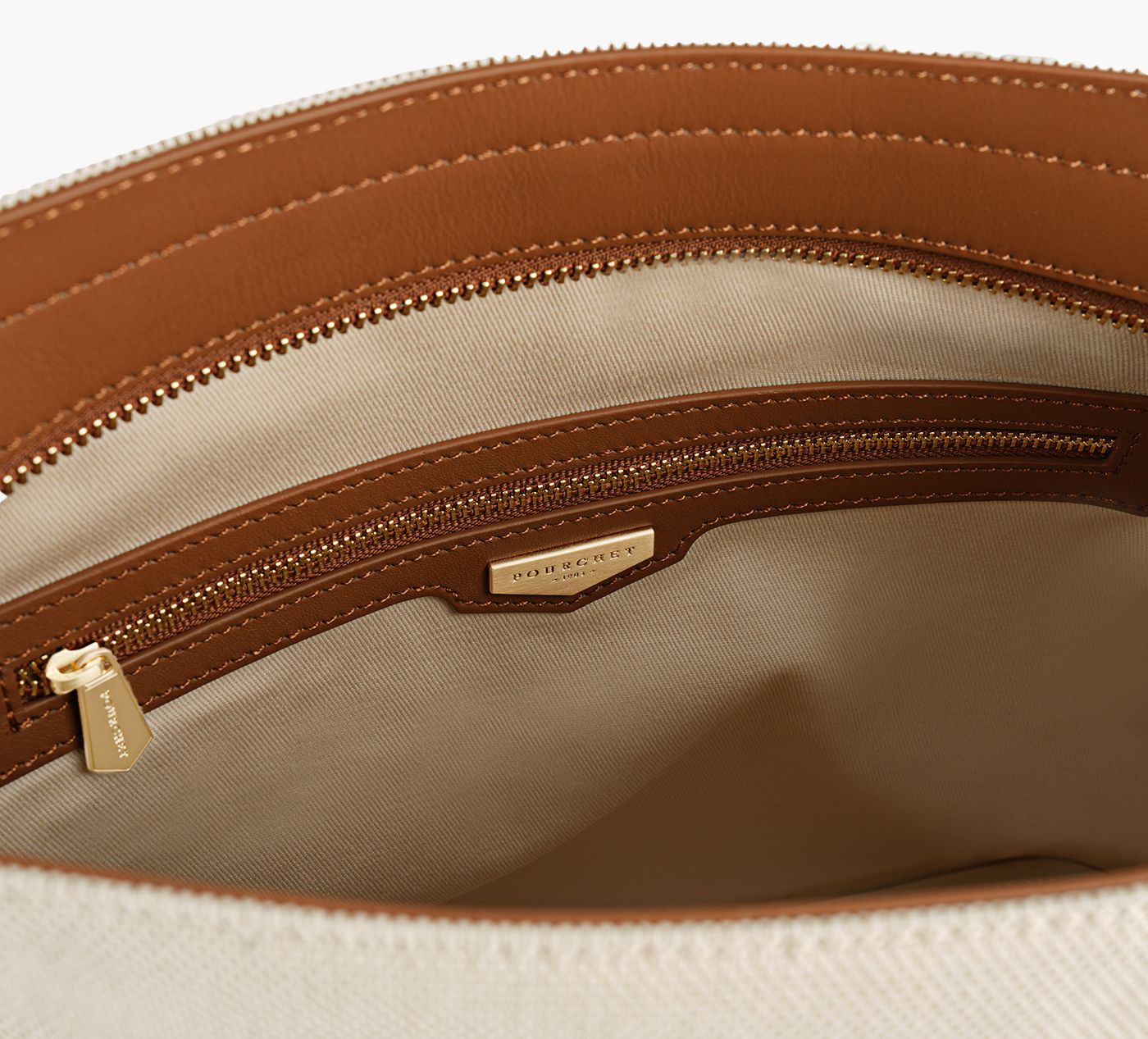 POURCHET REPORTER en BEIGE vue 3