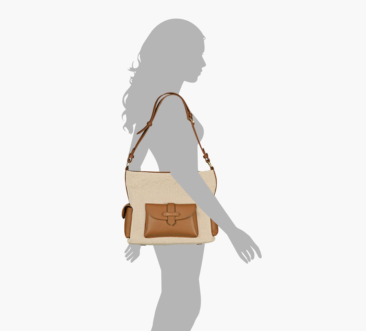 POURCHET REPORTER en BEIGE vue 4