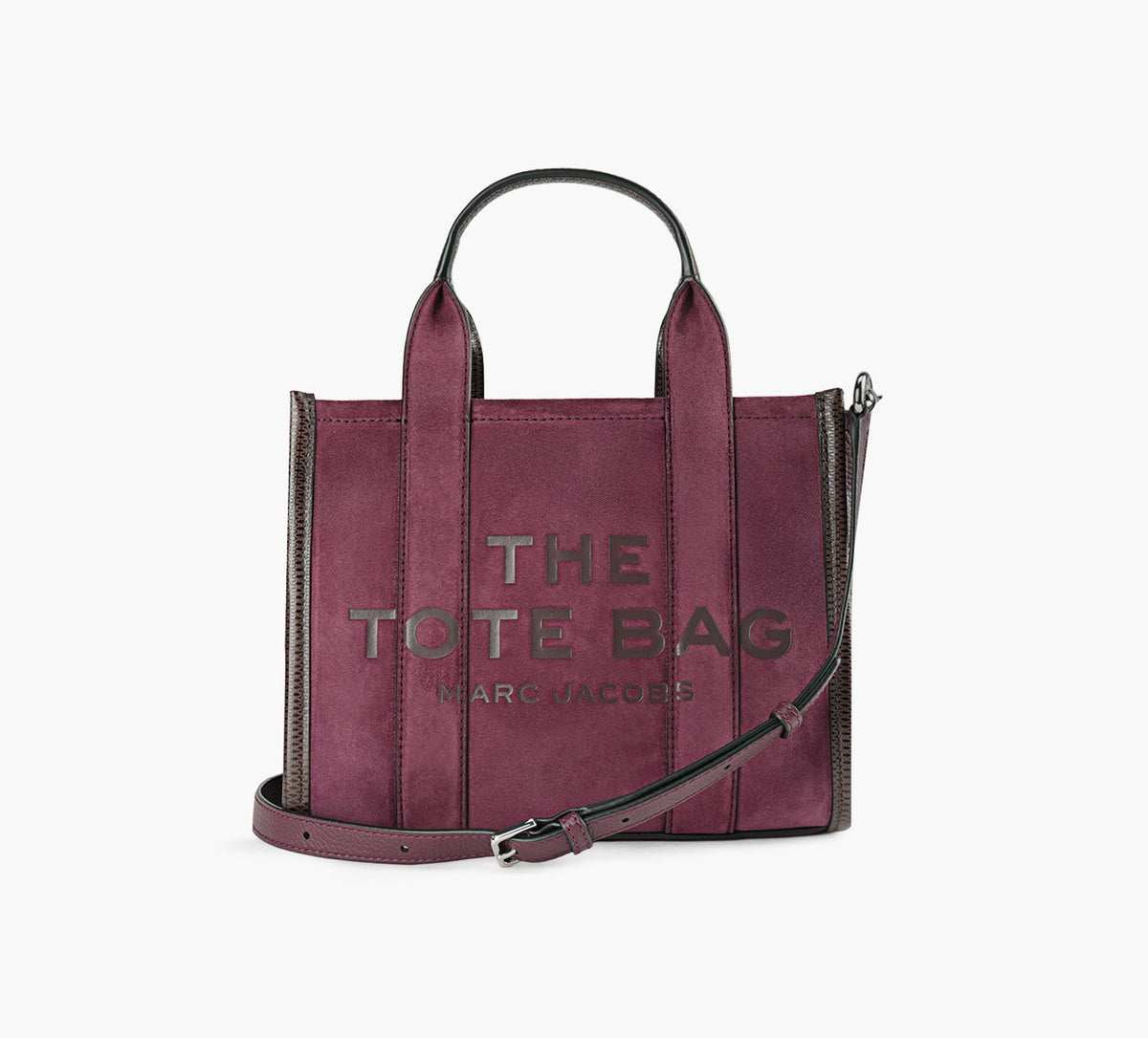 MARC JACOBS THESMALLTOTE in BURGUNDY