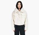 UGG FRANKIESHORTTRUCKERJACKET in BEIGE