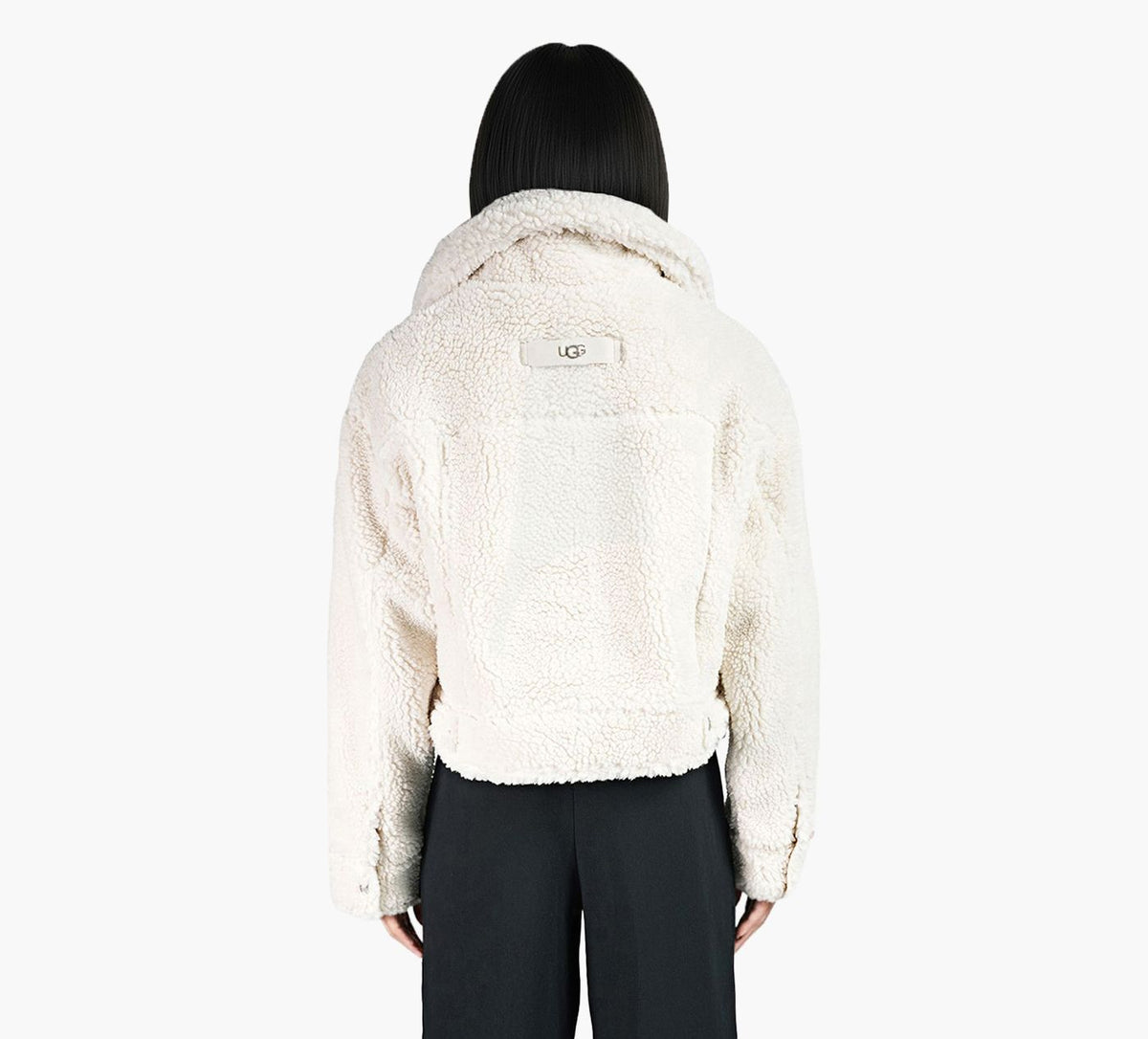 UGG FRANKIESHORTTRUCKERJACKET in BEIGE view 3
