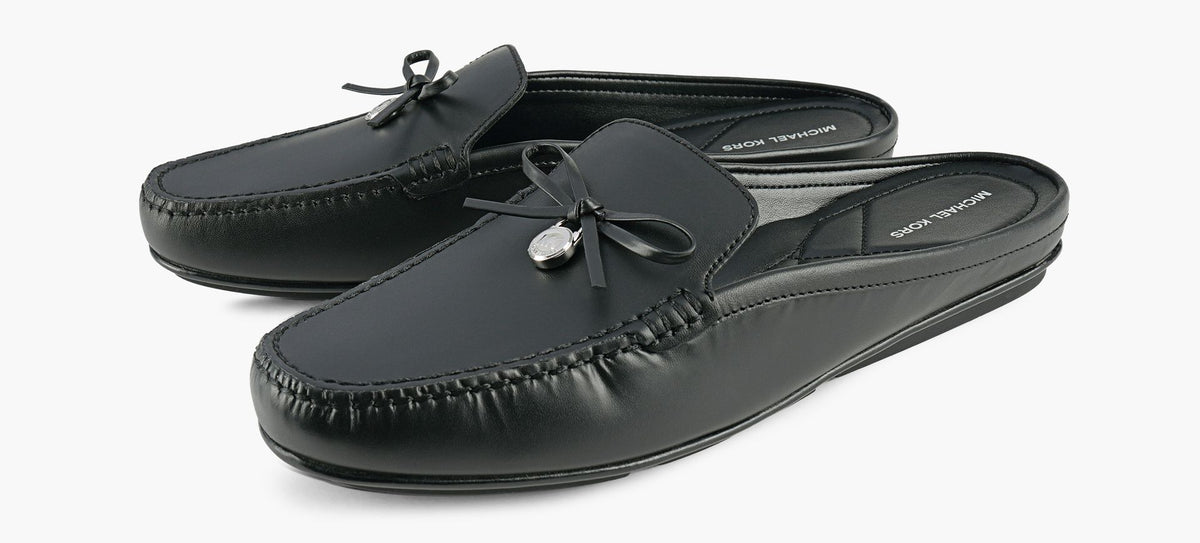 MICHAEL KORS MULEGRETA en NOIR vue 4