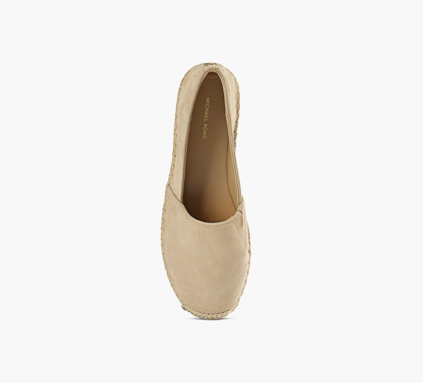 MICHAEL KORS ESPADRILLEKENZIE en BEIGE vue 1c