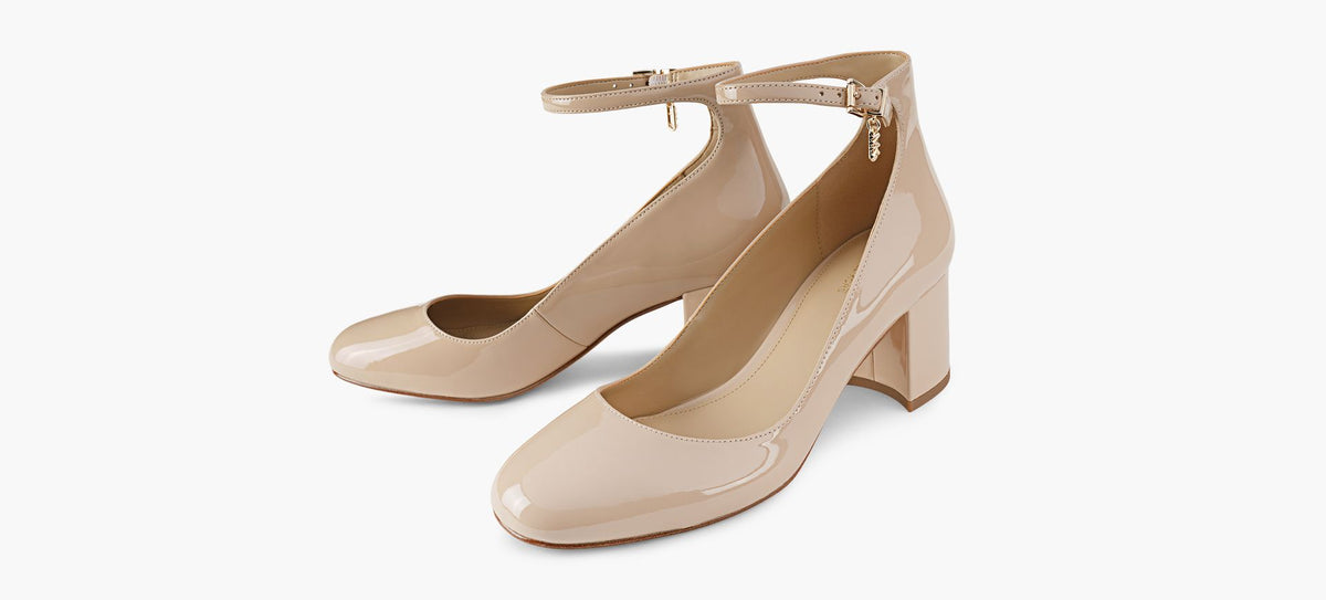 MICHAEL KORS ESCARPINPERLA en BEIGE vue 4