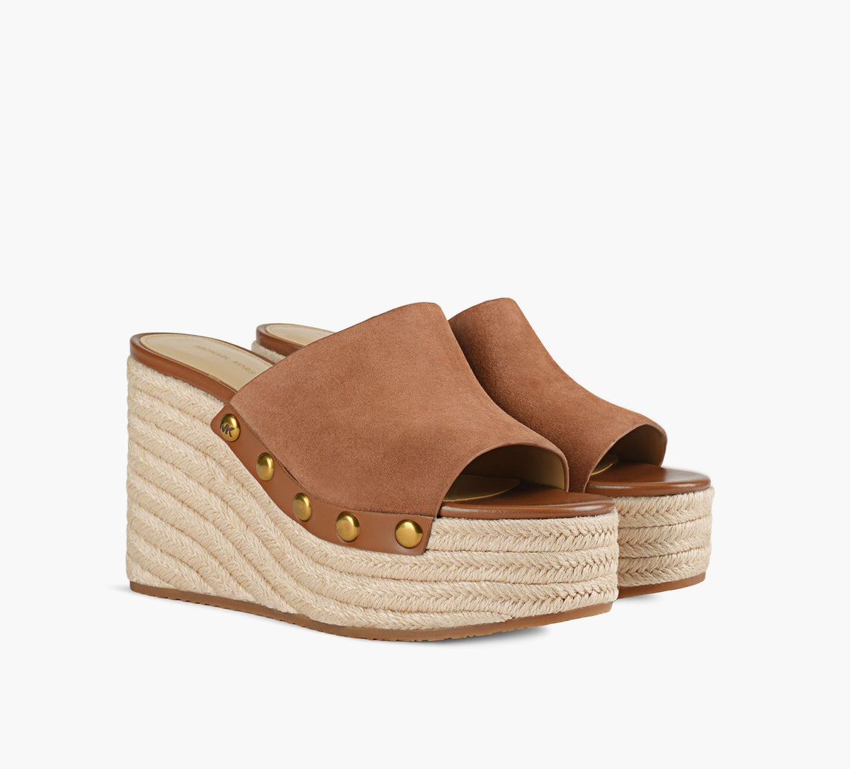 MICHAEL KORS MAYESWEDGESANDAL in TAN view 2