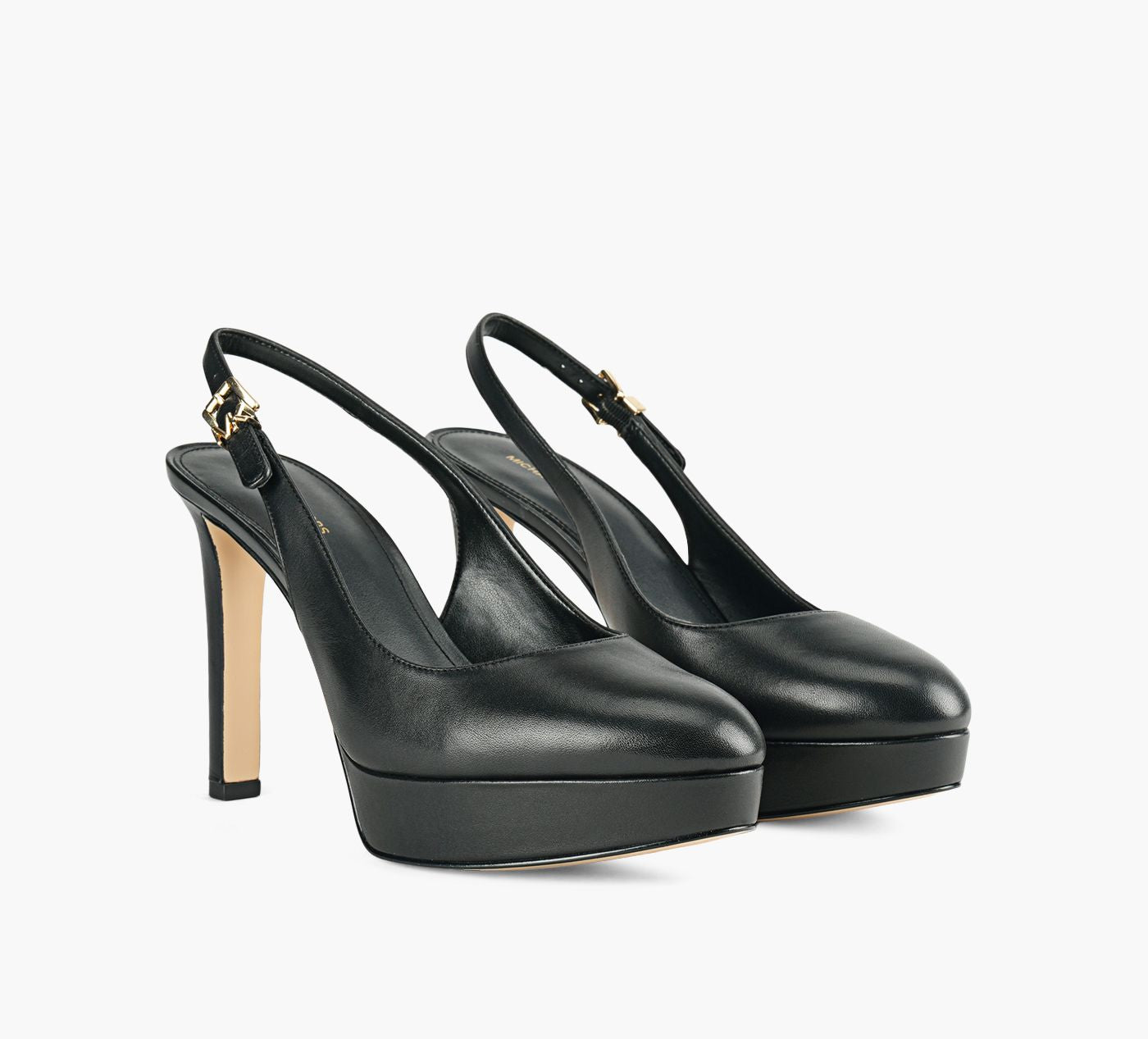 MICHAEL KORS TRACYPLATFORMSLINGPUMP in BLACK view 2