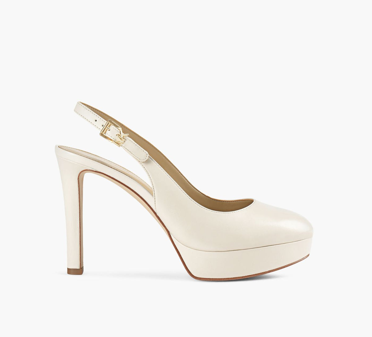 MICHAEL KORS TRACYPLATFORMSLINGPUMP in BEIGE
