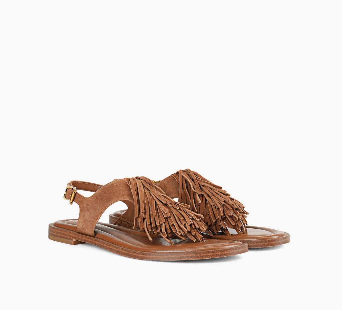 MICHAEL KORS INDRATHONGSANDAL in TAN view 2