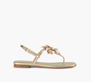 MICHAEL KORS JACIETHONGSANDAL in GOLD