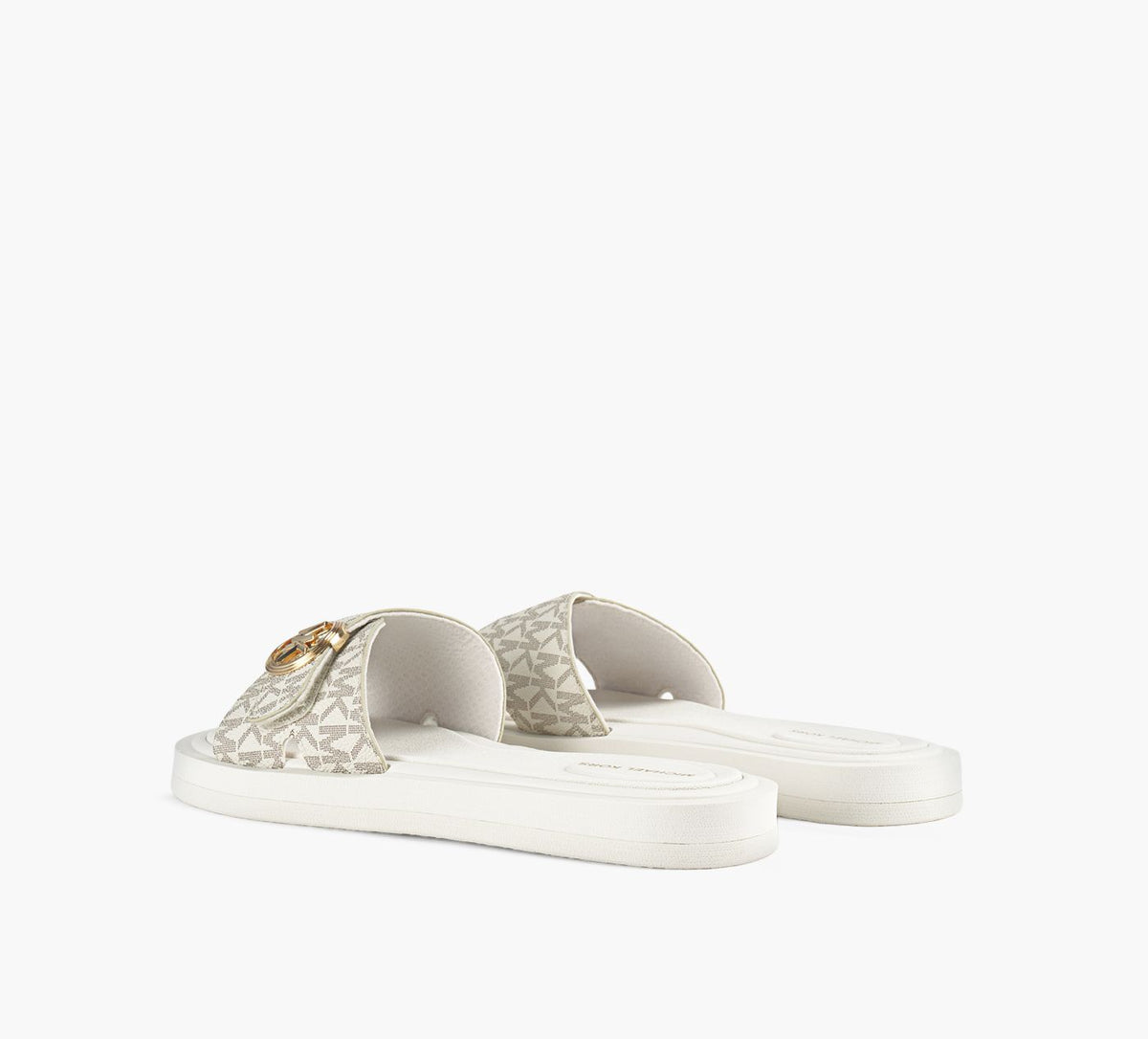 MICHAEL KORS MKPOOLSLIDE in BEIGE view 3