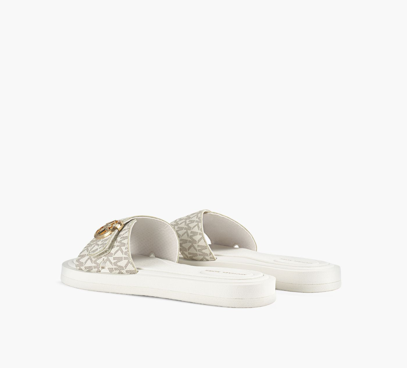 MICHAEL KORS MKPOOLSLIDE in BEIGE view 3