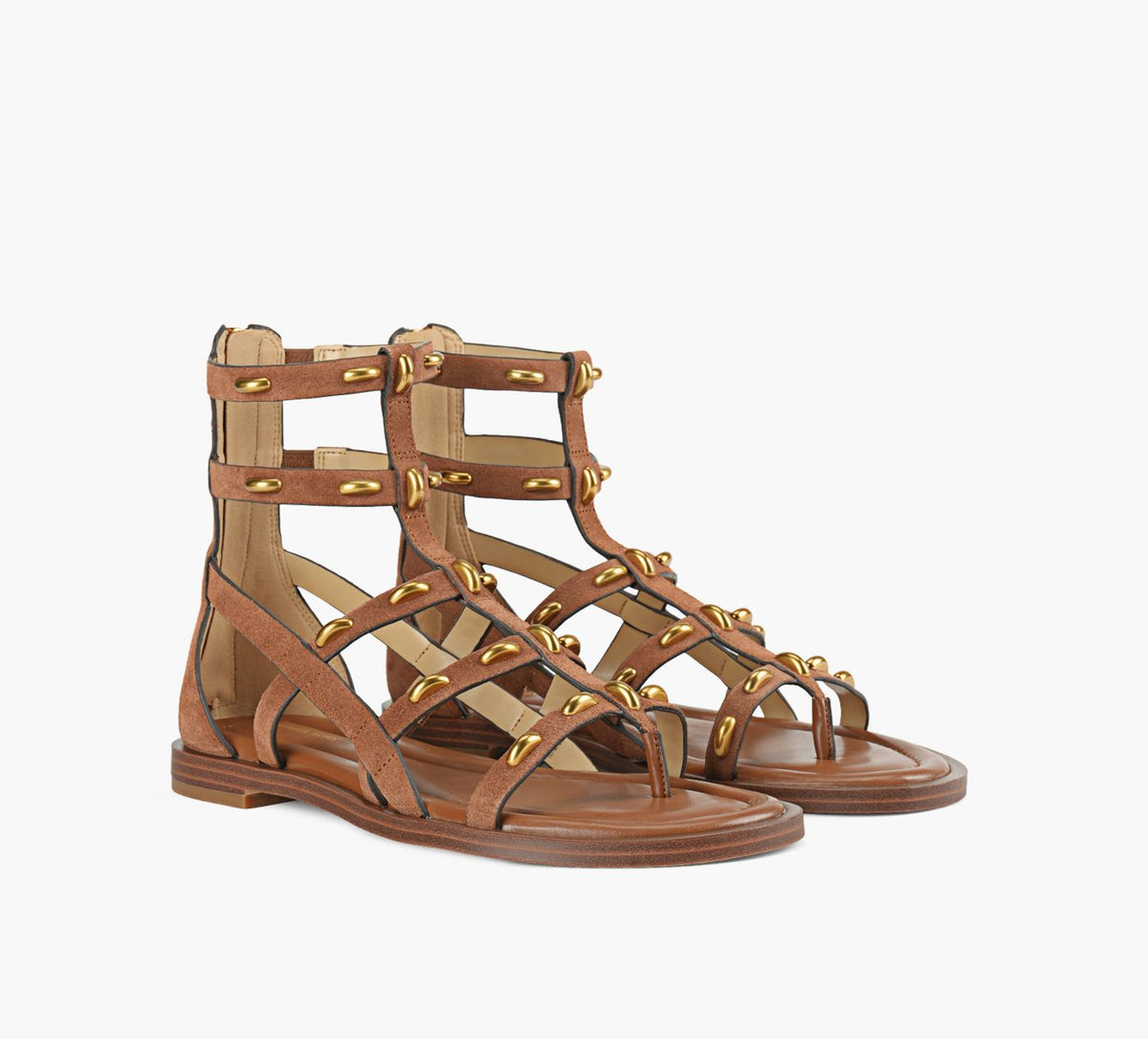 MICHAEL KORS NOAFLATSANDAL in TAN view 2