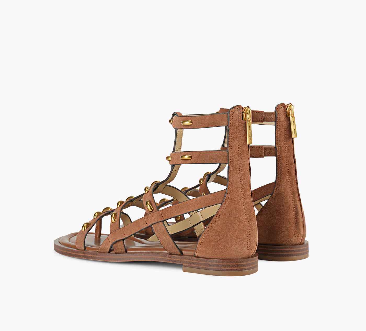 MICHAEL KORS NOAFLATSANDAL in TAN view 3