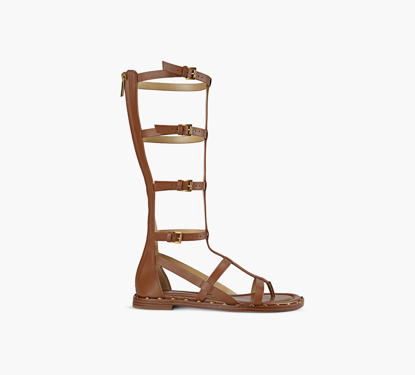 MICHAEL KORS NOAHIGHSANDAL in TAN
