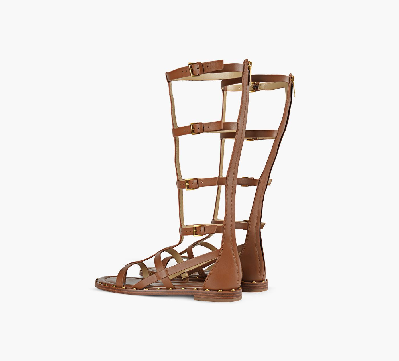 MICHAEL KORS NOAHIGHSANDAL in TAN view 3