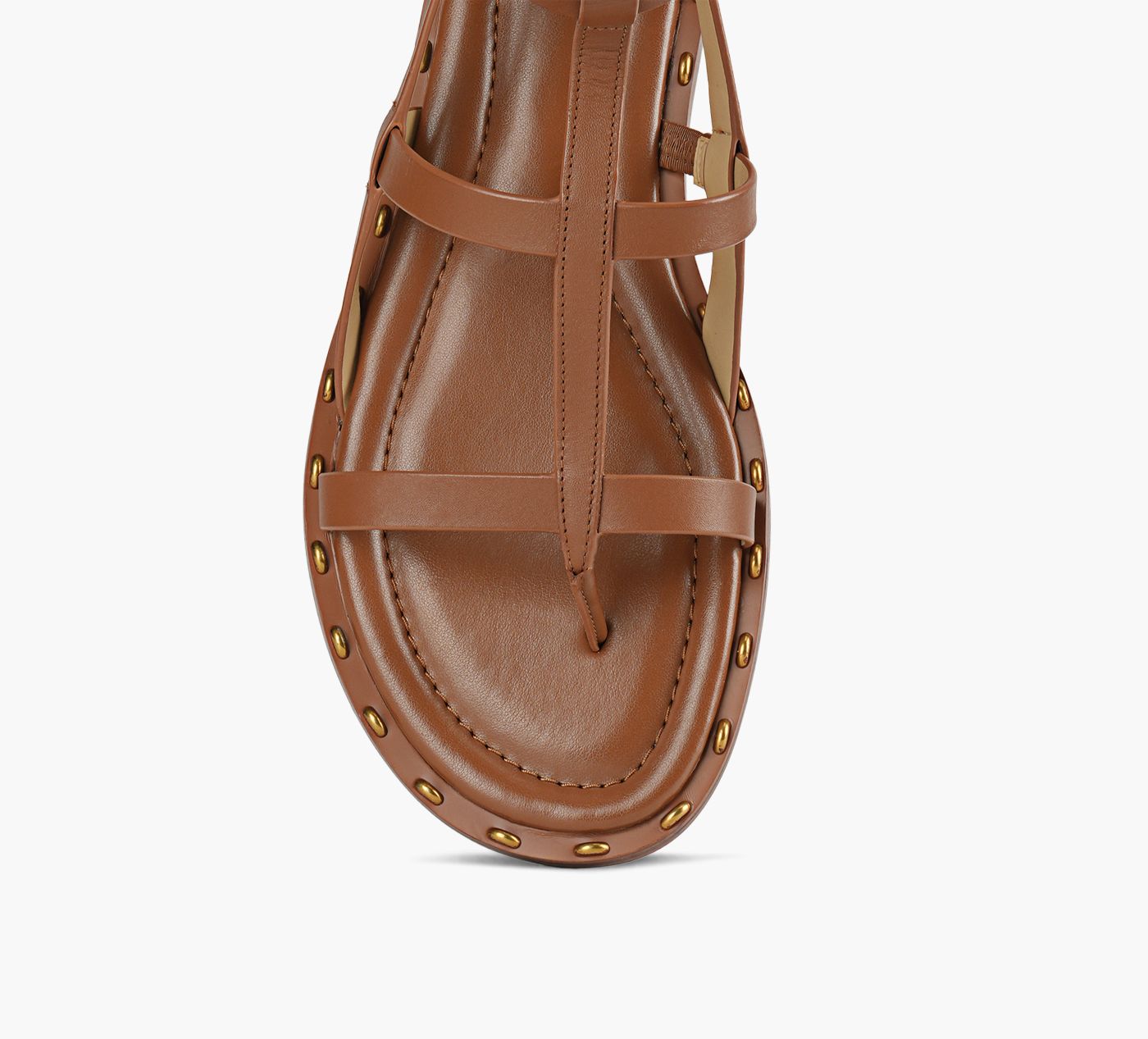 MICHAEL KORS NOAHIGHSANDAL in TAN view 1c